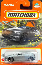 Load image into Gallery viewer, Matchbox 2022 2019 Mazda 3 Grey #80 MBX Highway New Long Card
