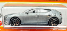 Load image into Gallery viewer, Matchbox 2022 2019 Mazda 3 Grey #80 MBX Highway New Long Card
