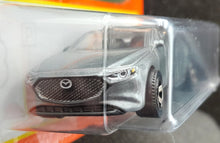 Load image into Gallery viewer, Matchbox 2022 2019 Mazda 3 Grey #80 MBX Highway New Long Card
