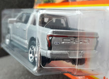 Load image into Gallery viewer, Matchbox 2022 Ford F-150 Lightning Silver #84 MBX Off-Road New Long Card
