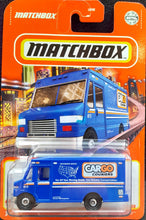 Load image into Gallery viewer, Matchbox 2022 Express Delivery Blue #89 MBX Metro New Long Card
