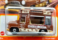 Load image into Gallery viewer, Matchbox 2022 Ice Cream Van Brown #94/100 MBX Metro New Long Card
