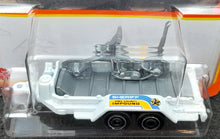 Load image into Gallery viewer, Matchbox 2022 MBX Cycle Trailer White #98 MBX Off-Road New Long Card
