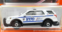 Load image into Gallery viewer, Matchbox 2022 2016 Ford Interceptor Utility White MBX Metro #95/100 New Long Card
