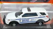 Load image into Gallery viewer, Matchbox 2022 2016 Ford Interceptor Utility White MBX Metro #95/100 New Long Card
