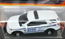 Load image into Gallery viewer, Matchbox 2022 2016 Ford Interceptor Utility White MBX Metro #95/100 New Long Card
