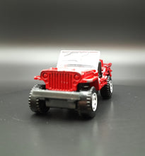 Load image into Gallery viewer, Matchbox 2021 1948 Willys Jeep Red MBX Off-Road #76/100
