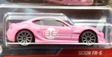 Load image into Gallery viewer, Hot Wheels 2021 Scion FR-S Pink Cult Racers 5/5 New Long Card
