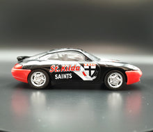 Load image into Gallery viewer, High Speed Porsche 911 Black/Red St Kilda AFL 1:43 Die Cast Car
