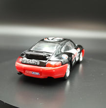 Load image into Gallery viewer, High Speed Porsche 911 Black/Red St Kilda AFL 1:43 Die Cast Car
