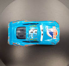 Load image into Gallery viewer, Disney Pixar Cars 2 Dinoco Lightning McQueen Blue #95 1:55 Mattel Die Cast Car
