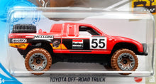 Load image into Gallery viewer, Hot Wheels 2021 Toyota Off-Road Truck Red #4 Baja Blazers 3/10 New Long Card
