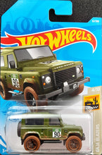 Load image into Gallery viewer, Hot Wheels 2021 Land Rover Defender 90 Green #32 Baja Blazers 4/10 New Long Card

