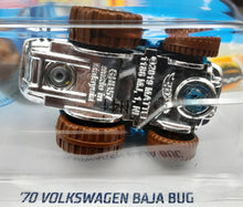 Load image into Gallery viewer, Hot Wheels 2021 &#39;70 Volkswagen Baja Bug Blue #33 Baja Blazers 5/10 New Long Card
