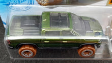 Load image into Gallery viewer, Hot Wheels 2021 2020 RAM 1500 Rebel Green #101 Baja Blazers 8/10 New Long Card
