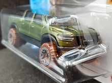 Load image into Gallery viewer, Hot Wheels 2021 2020 RAM 1500 Rebel Green #101 Baja Blazers 8/10 New Long Card
