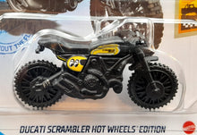 Load image into Gallery viewer, Hot Wheels 2021 Ducati Scrambler Hot Wheels Edition #169 Baja Blazers 9/10 New
