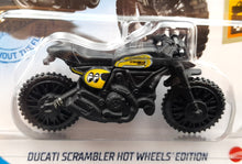 Load image into Gallery viewer, Hot Wheels 2021 Ducati Scrambler Hot Wheels Edition #169 Baja Blazers 9/10 New
