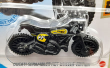 Load image into Gallery viewer, Hot Wheels 2021 Ducati Scrambler Hot Wheels Edition #169 Baja Blazers 9/10 New
