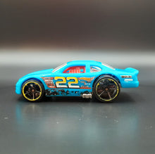 Load image into Gallery viewer, Hot Wheels 2011 Stockar Blue World Racers 5 Pack Loose
