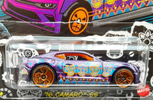 Load image into Gallery viewer, Hot Wheels 2021 &#39;16 Camaro SS Purple Happy Halloween Series 5/5 New Long Card
