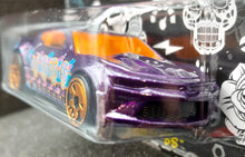 Load image into Gallery viewer, Hot Wheels 2021 &#39;16 Camaro SS Purple Happy Halloween Series 5/5 New Long Card
