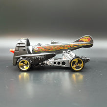 Load image into Gallery viewer, Hot Wheels 2002 Dogfighter Matte Black #146 Mainline 32/126
