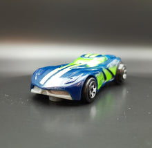 Load image into Gallery viewer, Hot Wheels 2015 Velocita Blue #6 McDonald&#39;s Pull Back Friction Car
