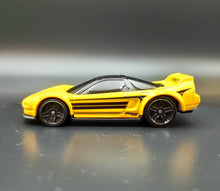 Load image into Gallery viewer, Hot Wheels 2017 &#39;90 Acura NSX Yellow #94 Nightburnerz 4/10
