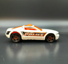 Load image into Gallery viewer, Hot Wheels 2010 Ford Mustang GT Concept White Police Pursuit Loose
