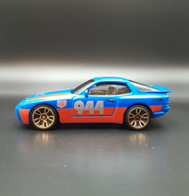 Load image into Gallery viewer, Hot Wheels 2021 &#39;89 Porsche 944 Turbo Satin Blue #45 HW Turbo 2/5
