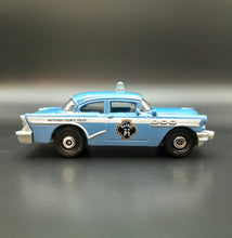 Load image into Gallery viewer, Matchbox 2014 1956 Buick Century Police Light Indigo #76 MBX Heroic Rescue
