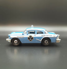 Load image into Gallery viewer, Matchbox 2014 1956 Buick Century Police Light Indigo #76 MBX Heroic Rescue
