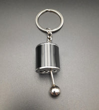Load image into Gallery viewer, Key Ring/Chain - Explorafind 6 Speed Gearbox Gear Knob Key Ring Black
