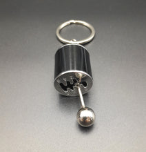 Load image into Gallery viewer, Key Ring/Chain - Explorafind 6 Speed Gearbox Gear Knob Key Ring Black

