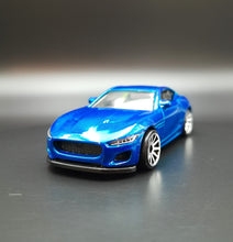 Load image into Gallery viewer, Hot Wheels 2021 2020 Jaguar F-Type Blue #25 Factory Fresh 1/10
