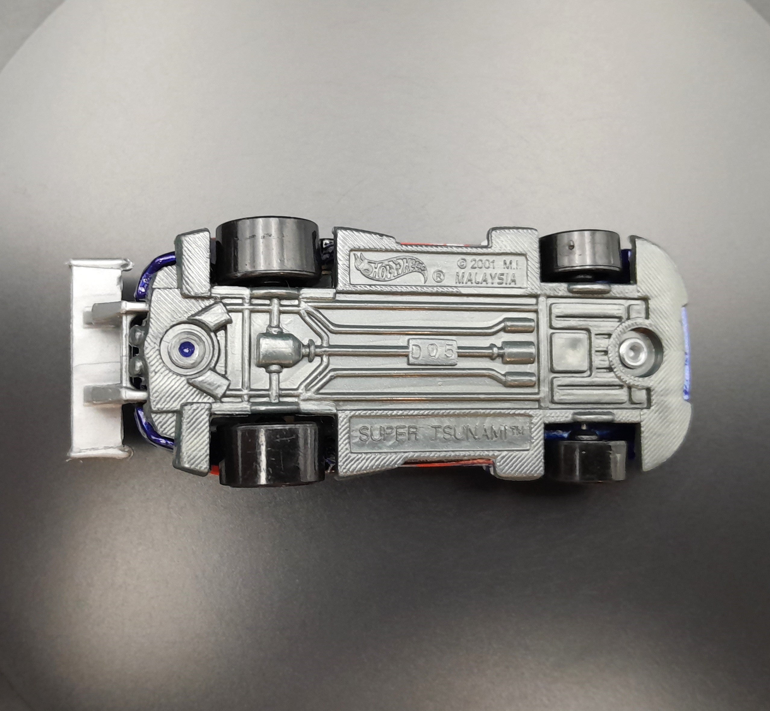 Hot Wheels 2011 Super Tsunami (Toyota Supra) Dark Blue #10/10