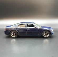 Load image into Gallery viewer, Matchbox 2006 Dodge Charger Dark Blue #12 MBX Metal
