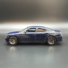 Load image into Gallery viewer, Matchbox 2006 Dodge Charger Dark Blue #12 MBX Metal
