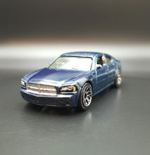 Load image into Gallery viewer, Matchbox 2006 Dodge Charger Dark Blue #12 MBX Metal
