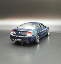 Load image into Gallery viewer, Matchbox 2006 Dodge Charger Dark Blue #12 MBX Metal
