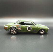 Load image into Gallery viewer, Hot Wheels 2006 Vairy 8 Flat Dark Green #156 Mainline
