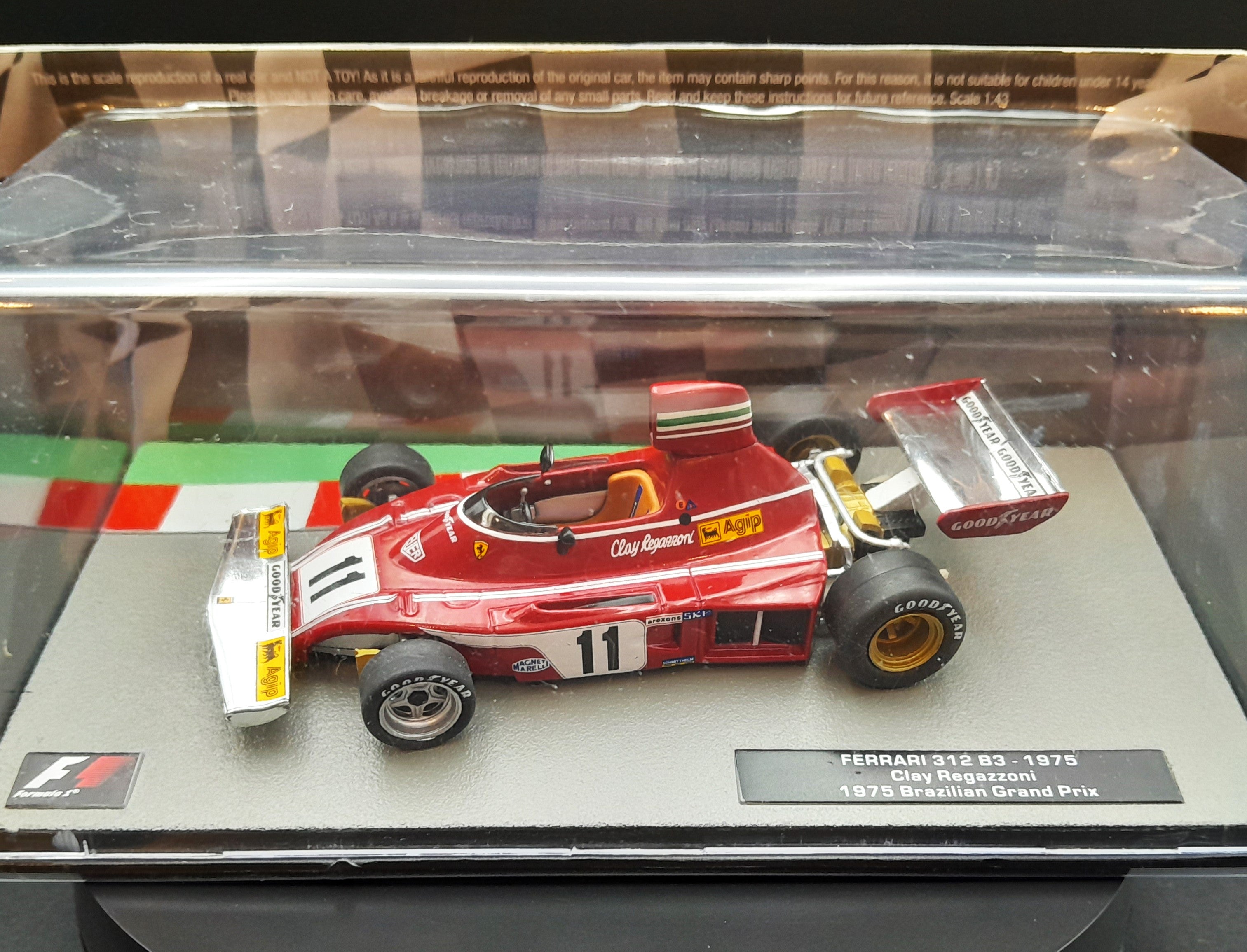 Kit à Monter 1/43 - F1 Ferrari 312 B GP Italie Regazzoni - Complet