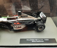 Load image into Gallery viewer, Altaya Formula 1 Collection McLaren MP 4/14 - 1999 Mika Hakkinen 1:43 Model
