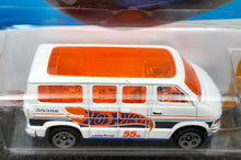 Load image into Gallery viewer, Hot Wheels 2023 Dodge Van White #66 HW 55 Race Team 2/5 New Long Card
