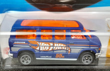 Load image into Gallery viewer, Hot Wheels 2023 Dodge Van Blue #66 HW 55 Race Team 2/5 New Long Card
