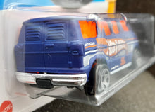 Load image into Gallery viewer, Hot Wheels 2023 Dodge Van Blue #66 HW 55 Race Team 2/5 New Long Card
