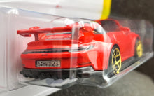 Load image into Gallery viewer, Hot Wheels 2023 Porsche 911 GT3 Red #177 HW Exotics 2/10 New Long Card
