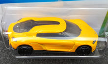 Load image into Gallery viewer, Hot Wheels 2023 Koenigsegg Gemera Yellow #188 HW Exotics 4/10 New Long Card
