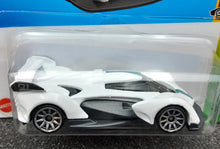 Load image into Gallery viewer, Hot Wheels 2023 McLaren Solus GT White #250 HW Exotics 10/10 New Long Card
